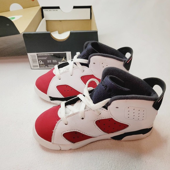 Jordan Other - Nike Jordan retro 6 carmine toddler shoes